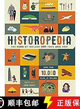 【3-4周达】Historopedia - The Story of Ireland From Then Until Now [9780717171132]
