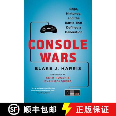 【3-4周达】Console Wars: Sega, Nintendo, and the Battle that Defined a Generation [9780062276704]