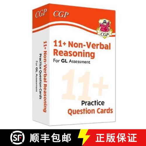 【3-4周达】精装 New 11+ GL Non-Verbal Reasoning Practice Question Cards - Ages 10-11 [9781789083873]