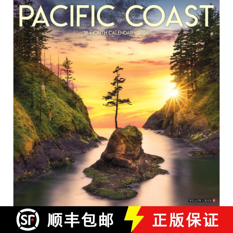 预订 Pacific Coast 2026 12 X 12 Wall Calendar [9781549252273]