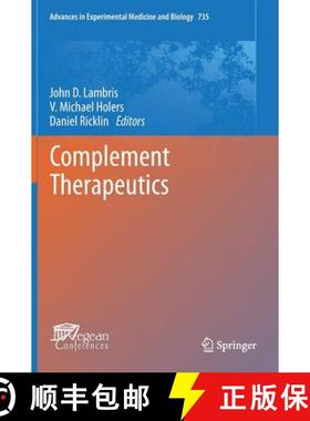【3-4周达】Complement Therapeutics [9781461441175]