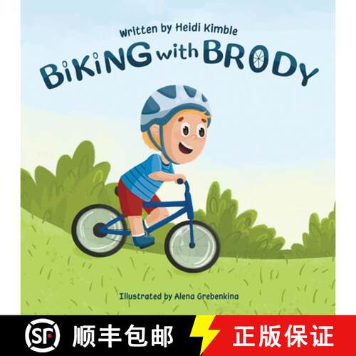 【3-4周达】Biking with Brody [9798991000208]