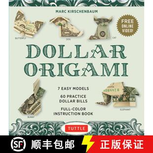 Models Full Practice Origami 9780804859226 Instruction Book... Dollar Kit Easy Bills Color 4周达