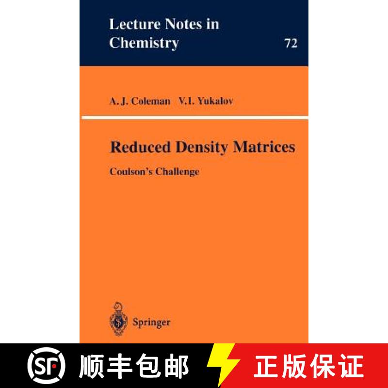 【3-4周达】Reduced Density Matrices : Coulson's Challenge [9783540671480]