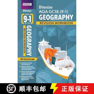 【3-4周达】BBC Bitesize AQA GCSE (9-1) Geography Workbook for home learning, 2021 assessments and 202... [9781406685961]