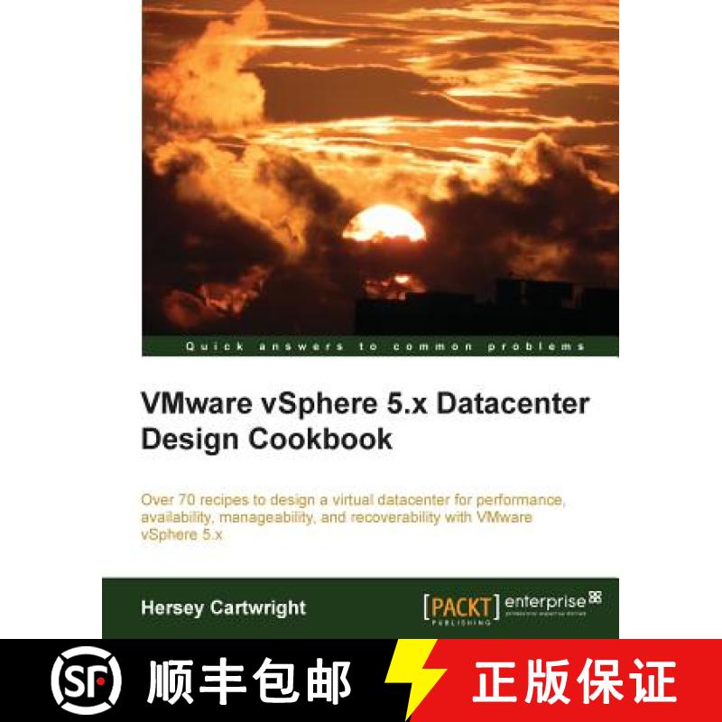 预订 Vmware Vsphere 5.X Datacenter Design Cookbook [9781782177005]