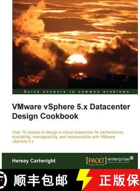 预订 Vmware Vsphere 5.X Datacenter Design Cookbook [9781782177005]