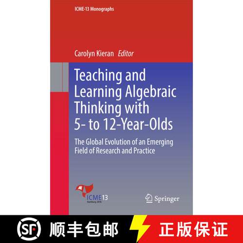 【3-4周达】精装 Teaching and Learning Algebraic Thinking with 5- to 12-Year-Olds : The Global Evoluti... [9783319683508]