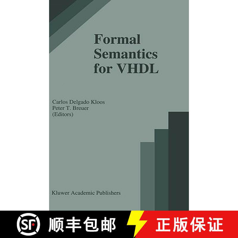 【3-4周达】Formal Semantics for VHDL [9780792395522]