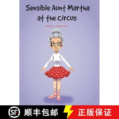 【3-4周达】精装 Sensible Aunt Martha at the Circus [9798888511886]