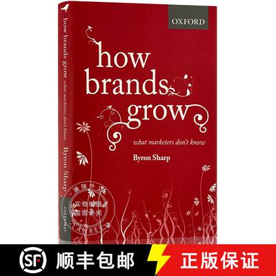 现货 品牌如何成长1：市场营销人员不知道的事 How Brands Grow: What Marketers Don't Know [9780195573565]