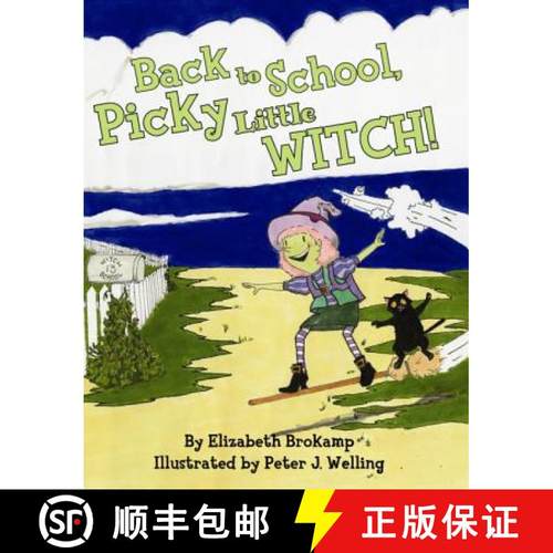 【3-4周达】Back to School, Picky Little Witch! [9781455618873]