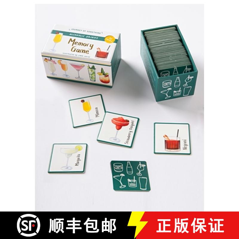 【3-4周达】Memory Game: Alcoholic Drinks: A fun, fast-paced, dinner party game for adults, with 60 ca... [9781488966088]