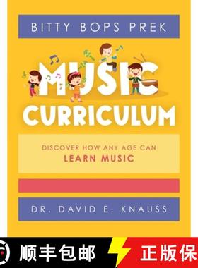 【3-4周达】BITTY BOPS PreK Music Curriculum: Book 1: INFANTS / Book 2: TODDLERS / Book 3: PRESCHOOLERS [9781955820004]