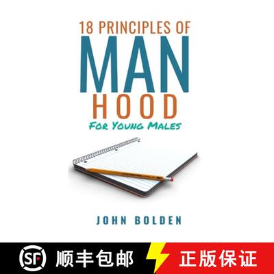 【3-4周达】18 Principles of Manhood for Young Males [9780998372181]