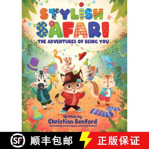 【3-4周达】Stylish Safari: The Adventures of Being You [9781963874433]