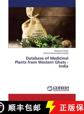 预订 Database of Medicinal Plants from Western Ghats - India [9783659759659]