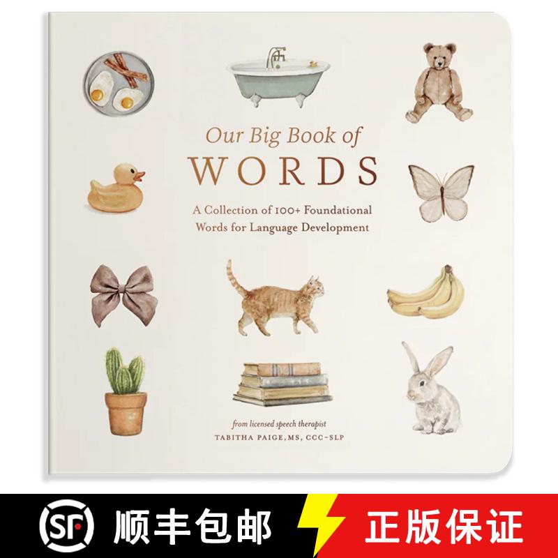 【3-4周达】精装 My First Book of Words: A Foundational Language Vocabulary Book of Colors, Numbers, A... [9781958803875]图片