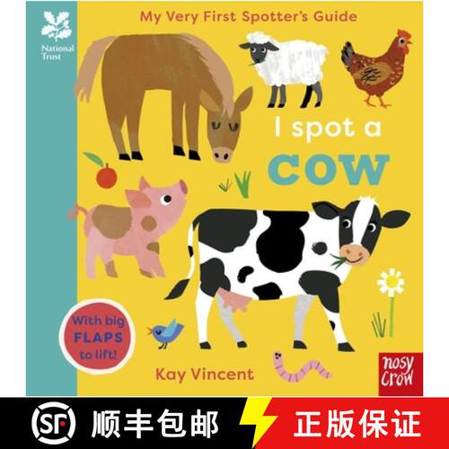 【3-4周达】National Trust: My Very First Spotter's Guide: I Spot a Cow [9781805134824]