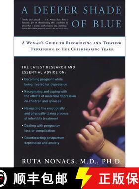 【3-4周达】A Deeper Shade of Blue: A Woman's Guide to Recognizing and Treating Depression in Her Chil... [9780743254755]