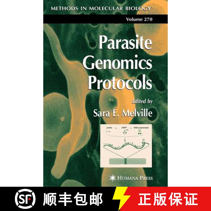 【3-4周达】Parasite Genomics Protocols [9781617373312]
