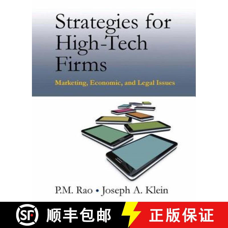 【3-4周达】Strategies for High-Tech Firms: Marketing, Economic, and Legal Issues [9780765617972]