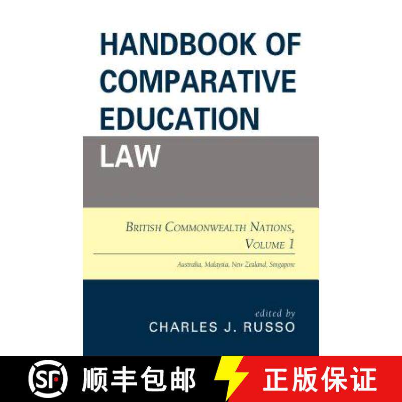 预订 Handbook of Comparative Education Law: British Commonwealth Nations, Volume 1 [9781475821680]