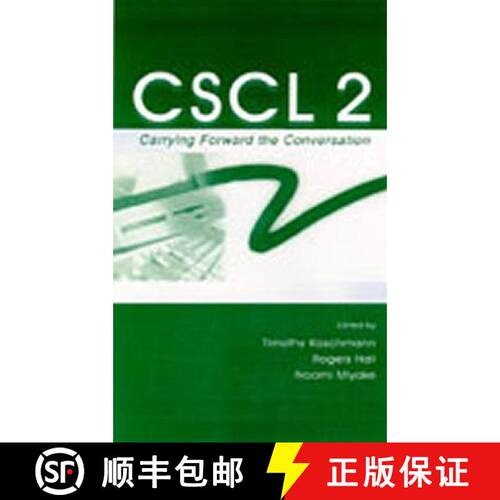 【3-4周达】精装 Cscl 2: Carrying Forward the Conversation [9780805835007]