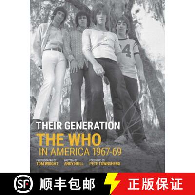 【3-4周达】Their Generation: The Who in America 1967-1969 [9781787601451]