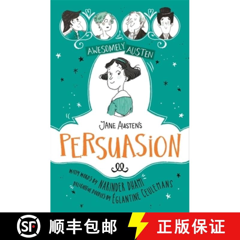 【3-4周达】Awesomely Austen - Illustrated and Retold: Jane Austen's Persuasion [9781444962642]