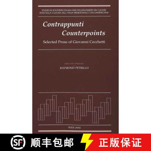 【3-4周达】Contrappunti Counterpoints: - Edited and Translated with an Essay by Raymond Petrillo [9780820431345]