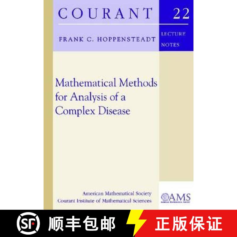 【3-4周达】Mathematical Methods for Analysis of a Complex Disease [9780821872864]