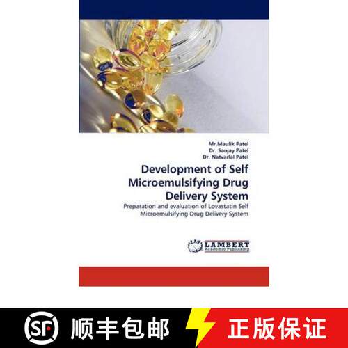 预订 Development of Self Microemulsifying Drug Delivery System [9783844331820]