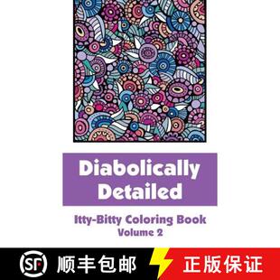 Volume 9780692354766 Diabolically Bitty Coloring Itty 4周达 Detailed Book