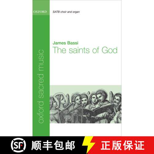 【3-4周达】The Saints of God (Vocal score) [9780193869974]