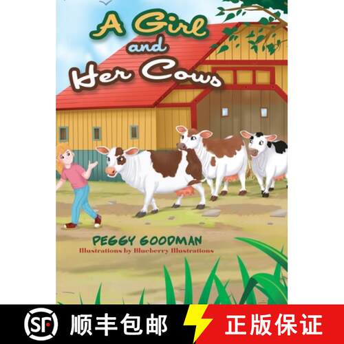 【3-4周达】精装 A Girl and Her Cows [9780999060667]
