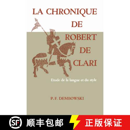 【3-4周达】University of Toronto Romance Series: Etude de la langue et du style [9781442639850]