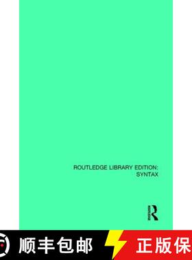 【3-4周达】Theory of Complementation in English Syntax [9781138208629]