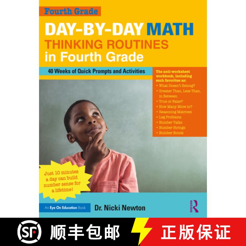 【3-4周达】Day-by-Day Math Thinking Routines in Fourth Grade: 40 Weeks of Quick Prompts and Activities [9780367901707]
