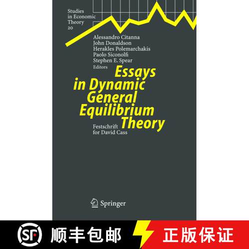 【3-4周达】精装 Essays in Dynamic General Equilibrium Theory : Festschrift for David Cass [9783540222675]