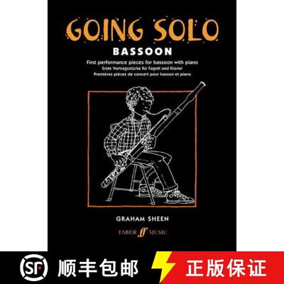 【3-4周达】Going Solo Bassoon: First Performance Pieces for Bassoon with Piano [9780571509874]