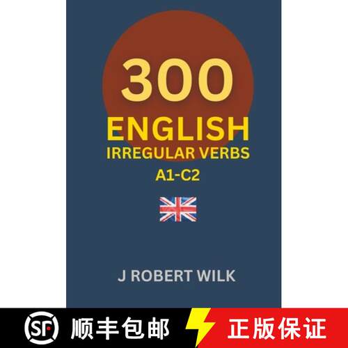 【3-4周达】English Irregular Verbs: 300 English Irregular Verb Forms [9788367269025]