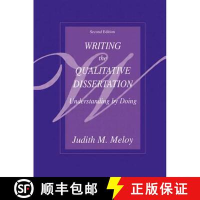 【3-4周达】Writing the Qualitative Dissertation : Understanding by Doing [9780805832891]