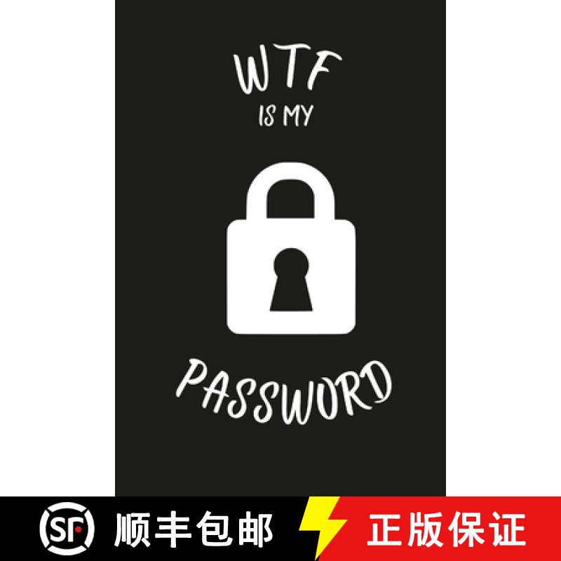 【2-3周达】Wtf Is My Password: Password keeper book [9781387788132]