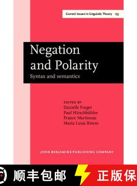 【3-4周达】Negation and Polarity: Syntax and semantics. Selected papers from the colloquium Negation:... [9789027236609]