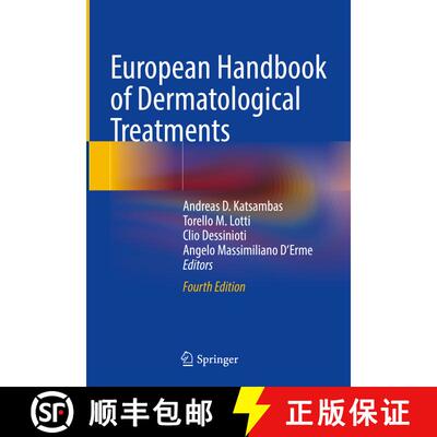 【3-4周达】European Handbook of Dermatological Treatments (Fourth Edition 2023) [9783031151293]