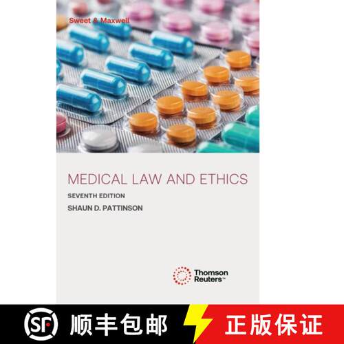 【3-4周达】Medical Law and Ethics [9780414125025]