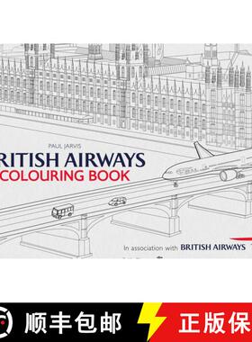 【3-4周达】British Airways Colouring Book [9781445666129]