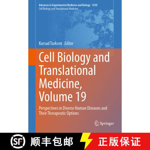 【3-4周达】精装 Cell Biology and Translational Medicine, Volume 19 : Perspectives in Diverse Human Di... [9783031284199]