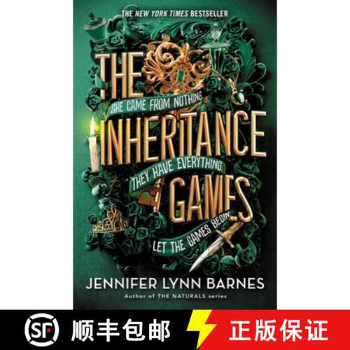 【3-4周达】精装 The Inheritance Games [9781368052405]